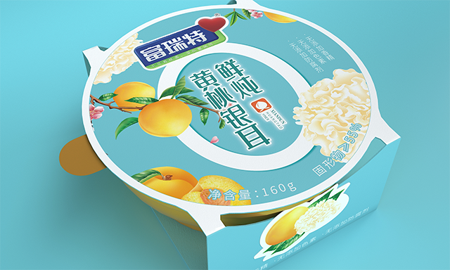 黄桃银耳饮料罐头
